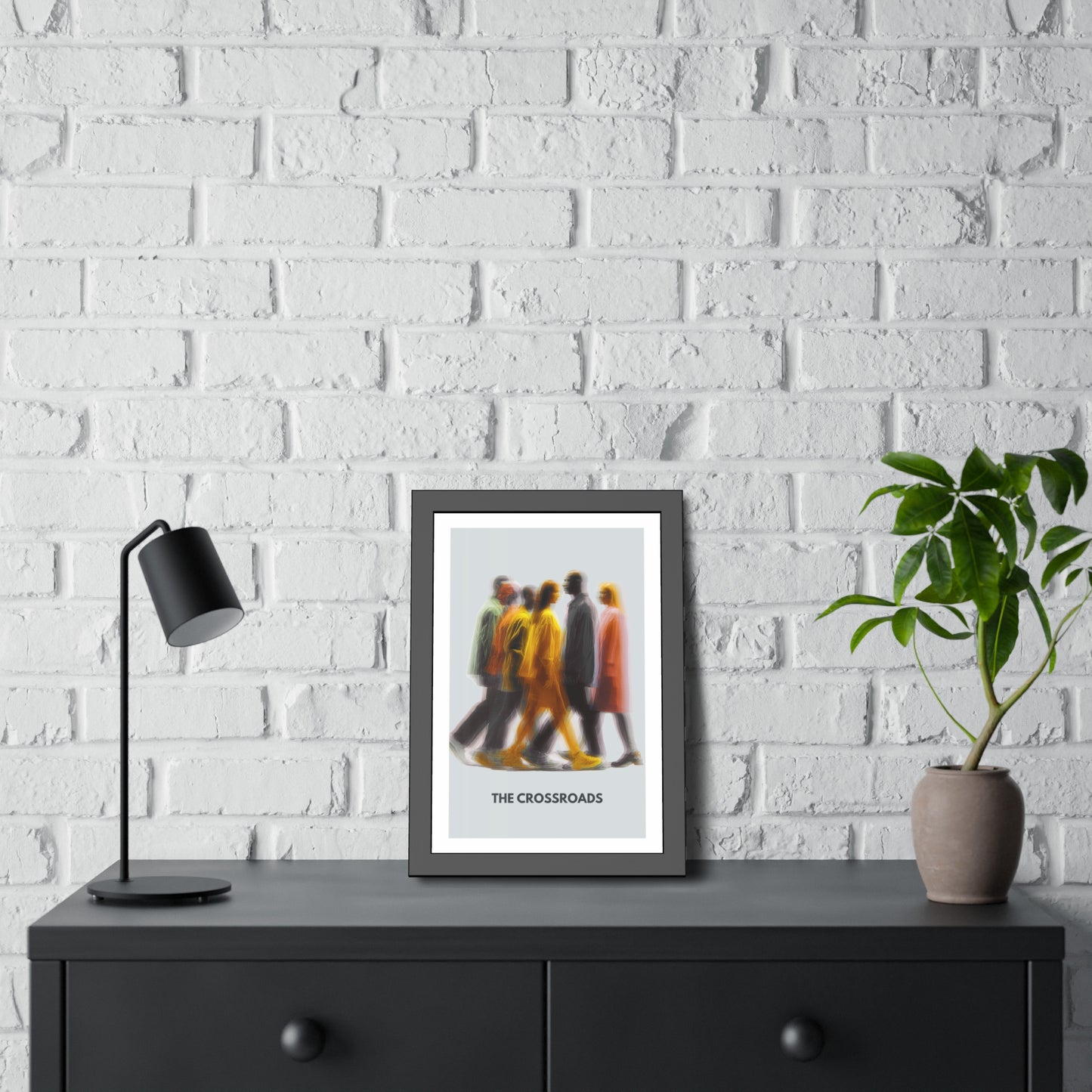 The Crossroads - Framed Poster Print