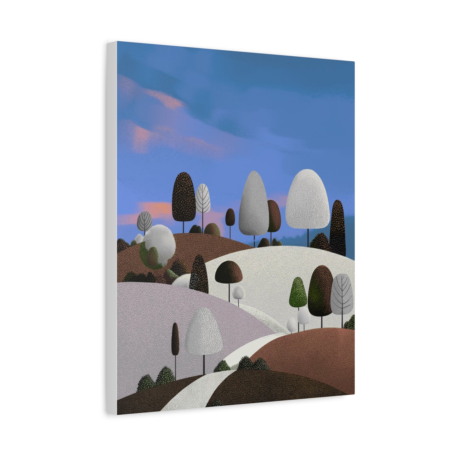 Evening Walk - Canvas Print, Matte Finish, Stretched, 1 25"