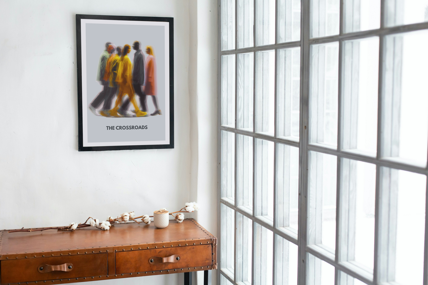The Crossroads - Framed Poster Print