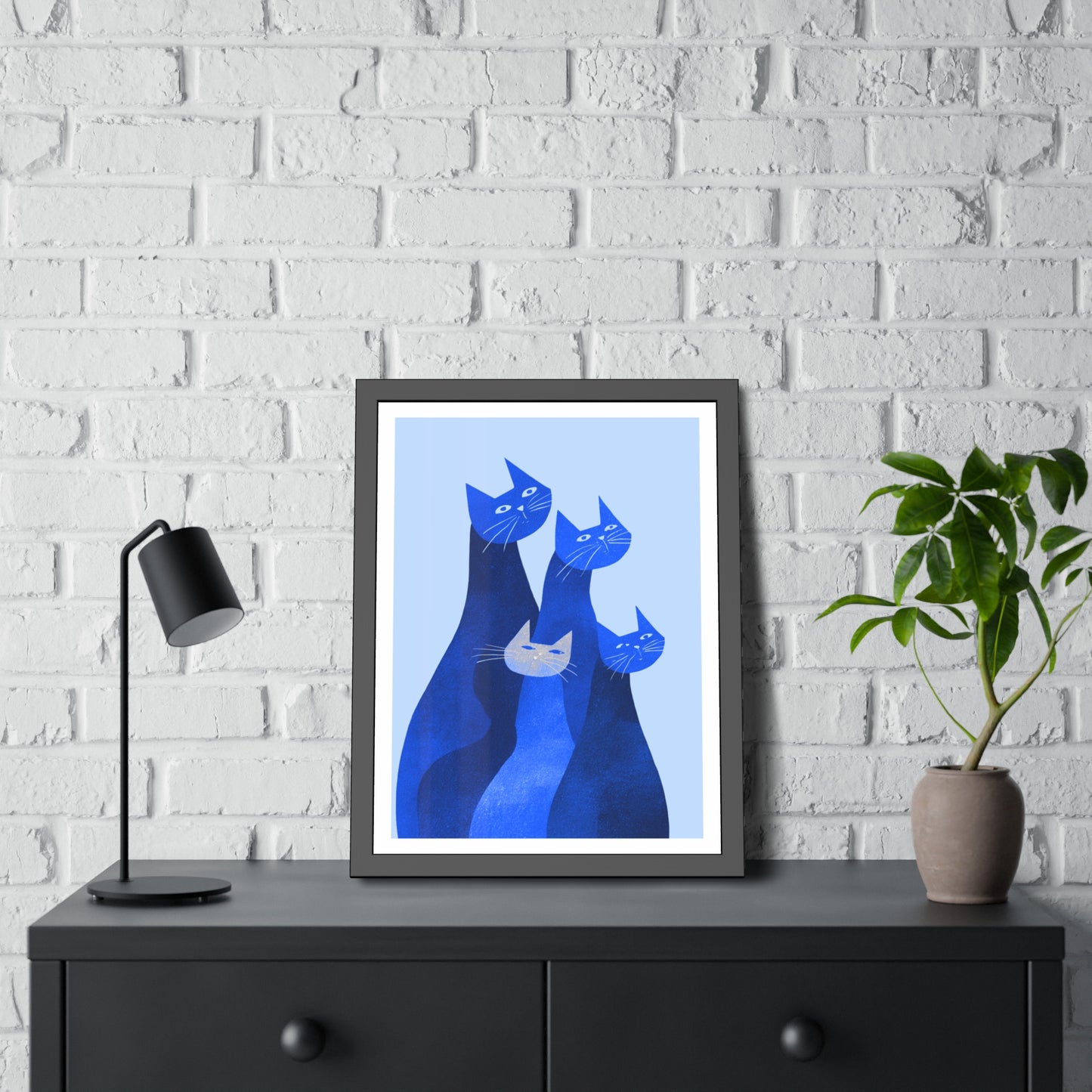 Kittenssss - Framed Poster Print