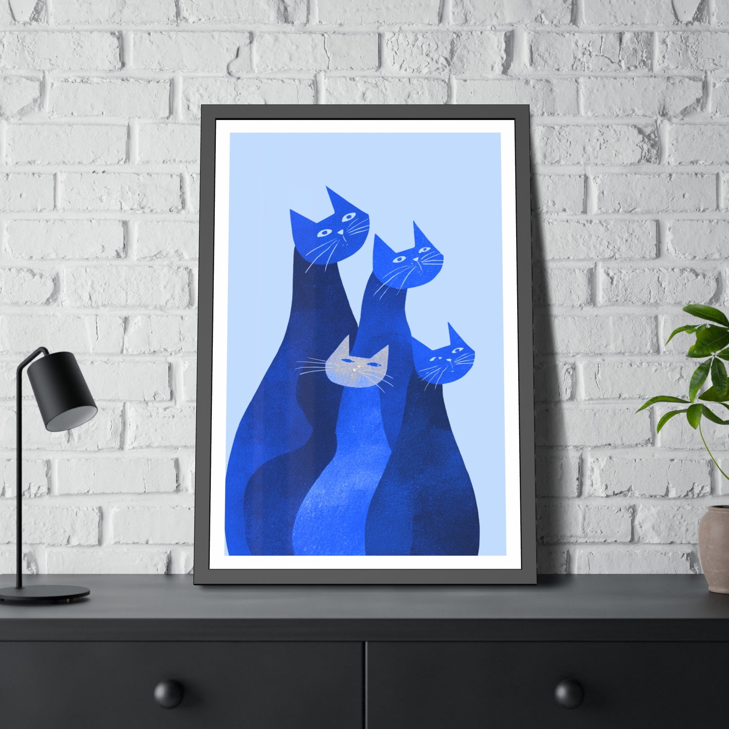 Kittenssss - Framed Poster Print