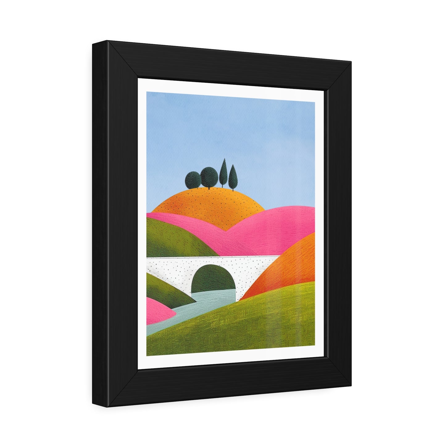 Sunset Ridge - Framed paper poster