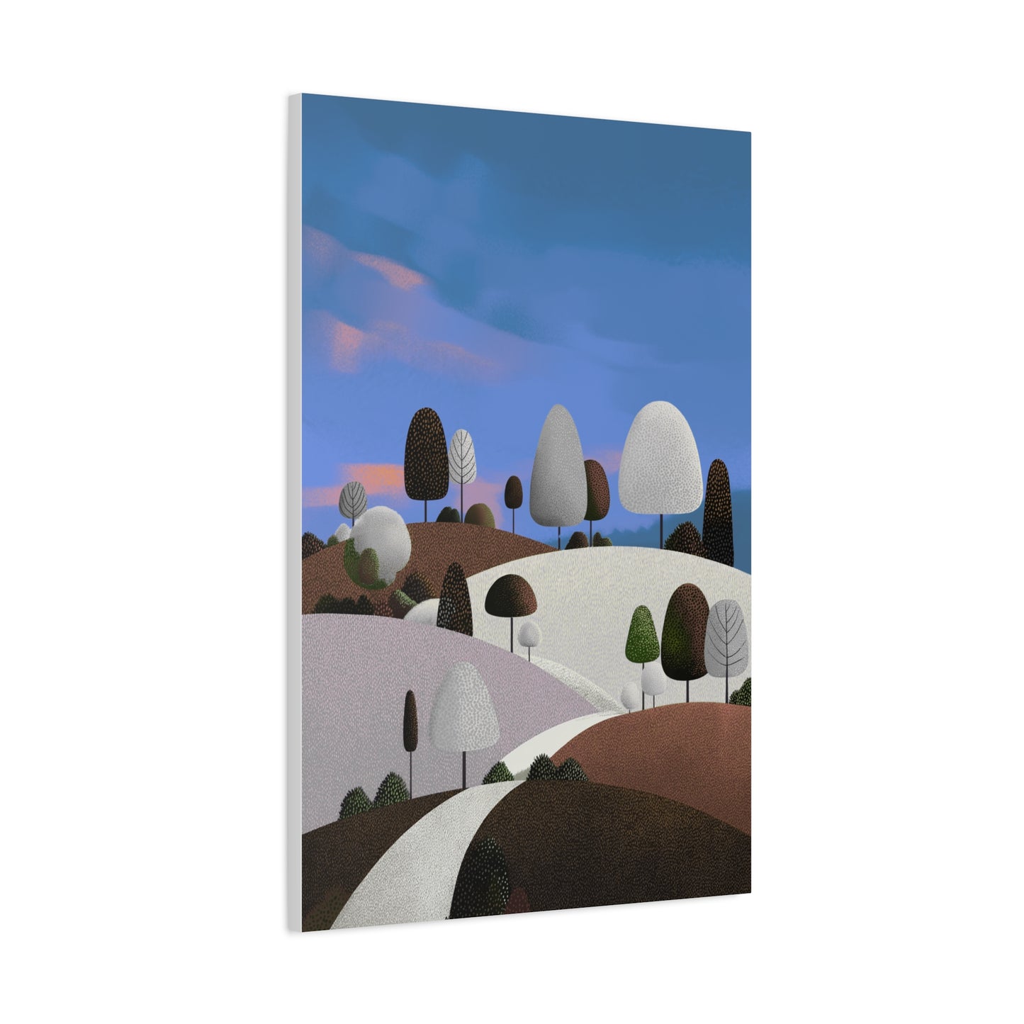 Evening Walk - Canvas Print, Matte Finish, Stretched, 1 25"