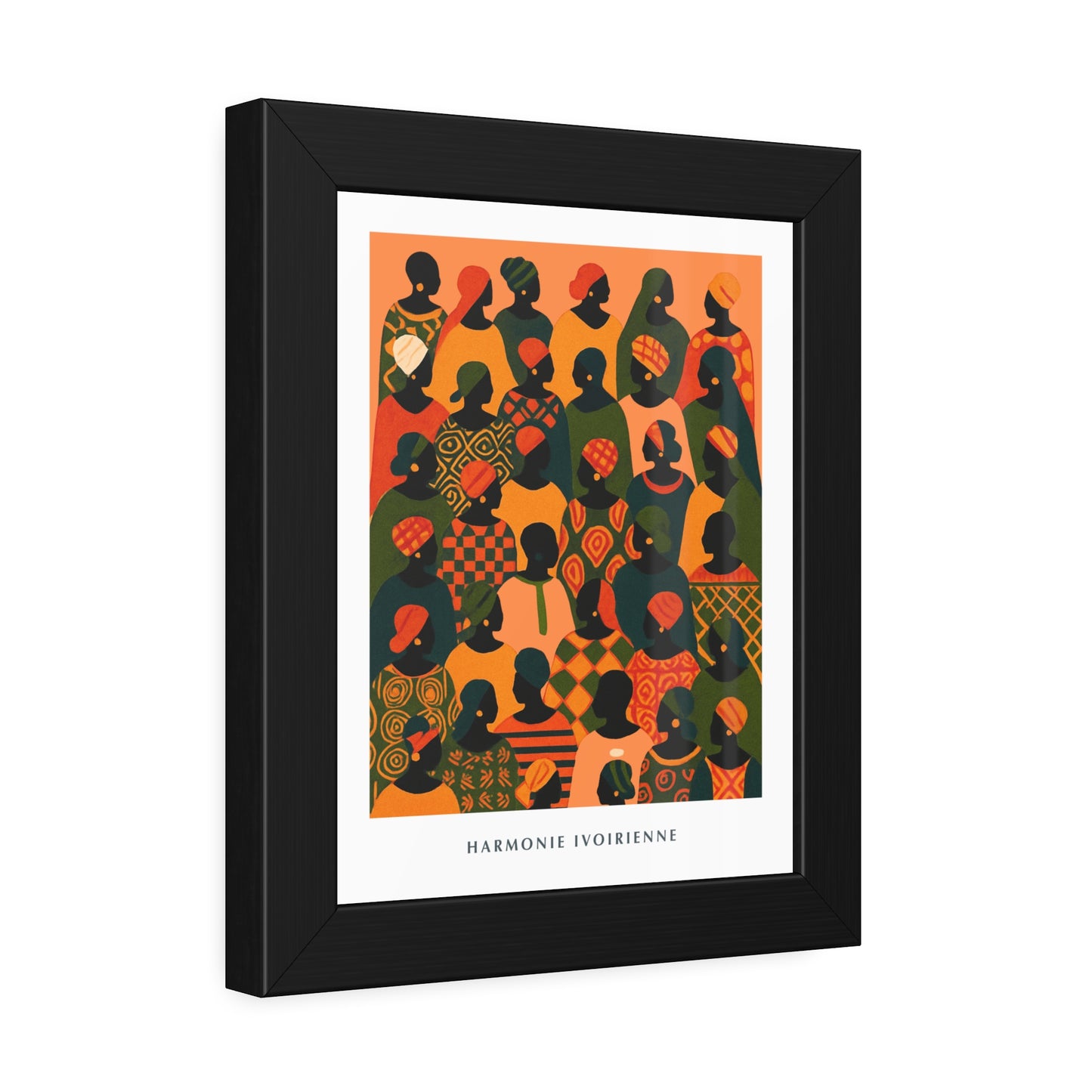 Harmonie Ivorienne - Framed Poster Print