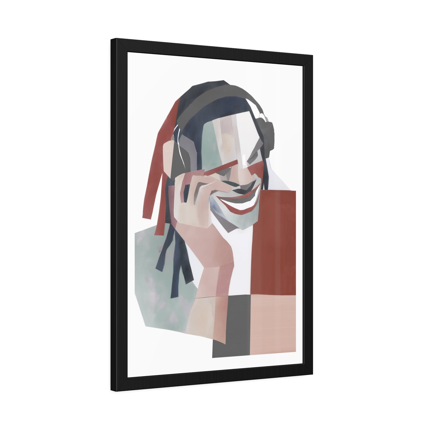 Happy Face Man - Poster Print Design