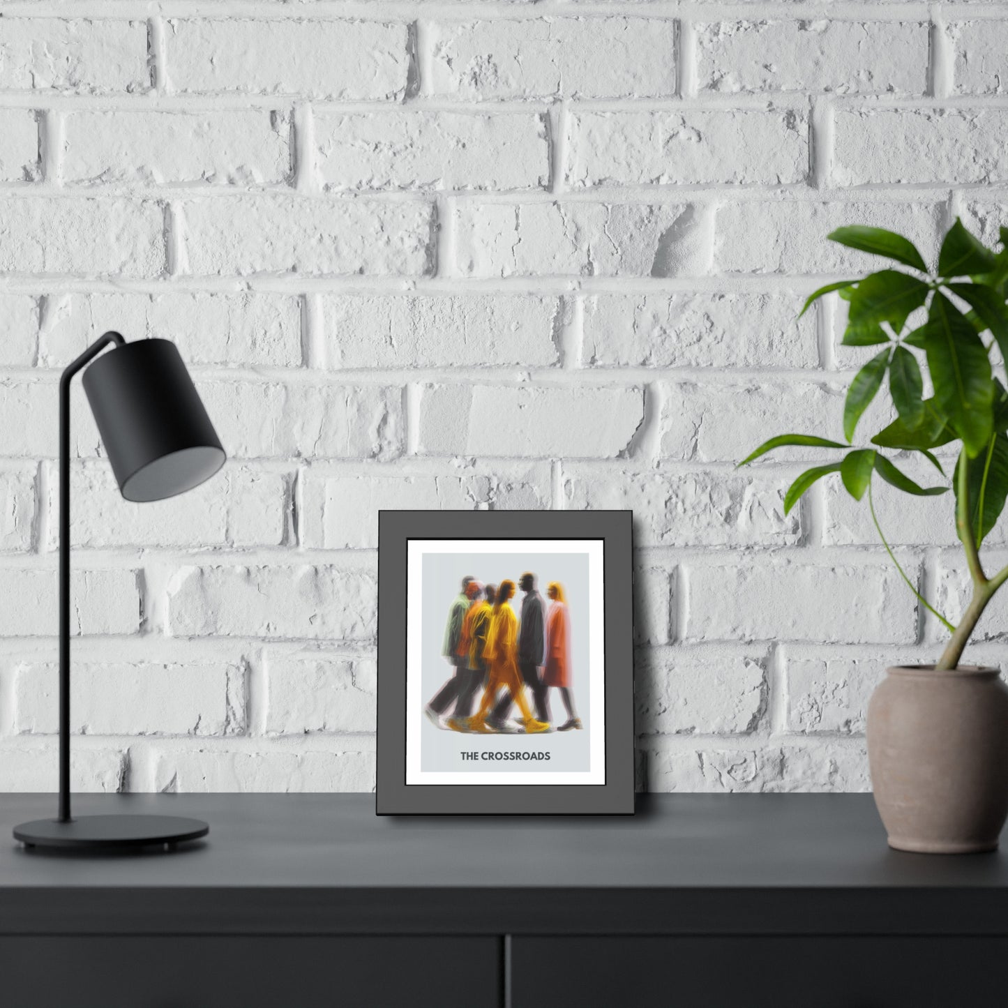 The Crossroads - Framed Poster Print