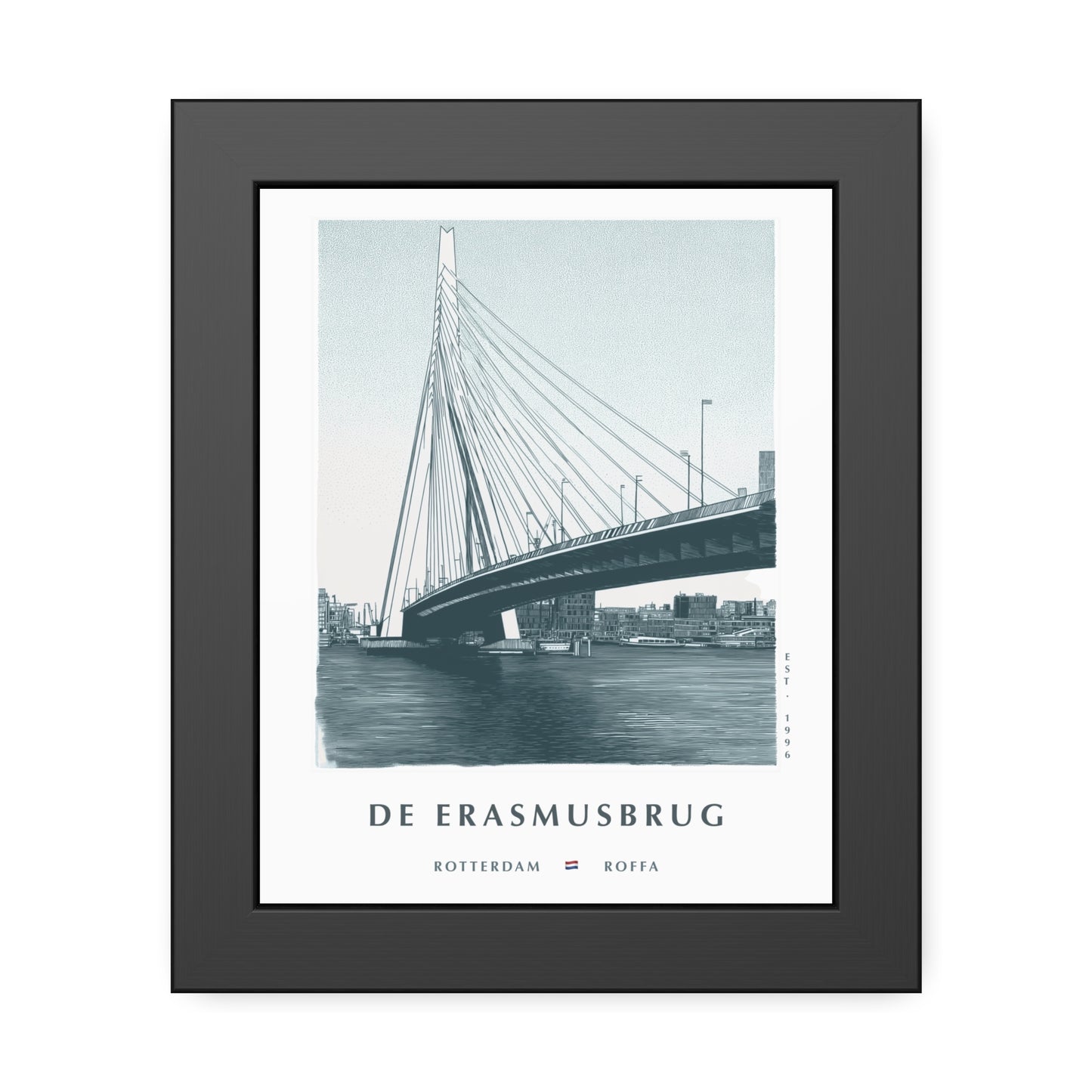 Rotterdam De Erasmusbrug