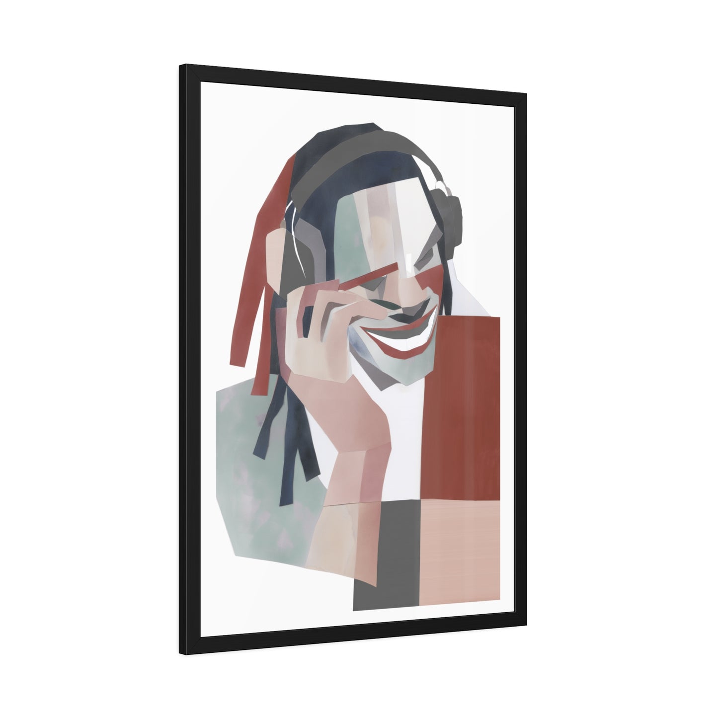 Happy Face Man - Poster Print Design