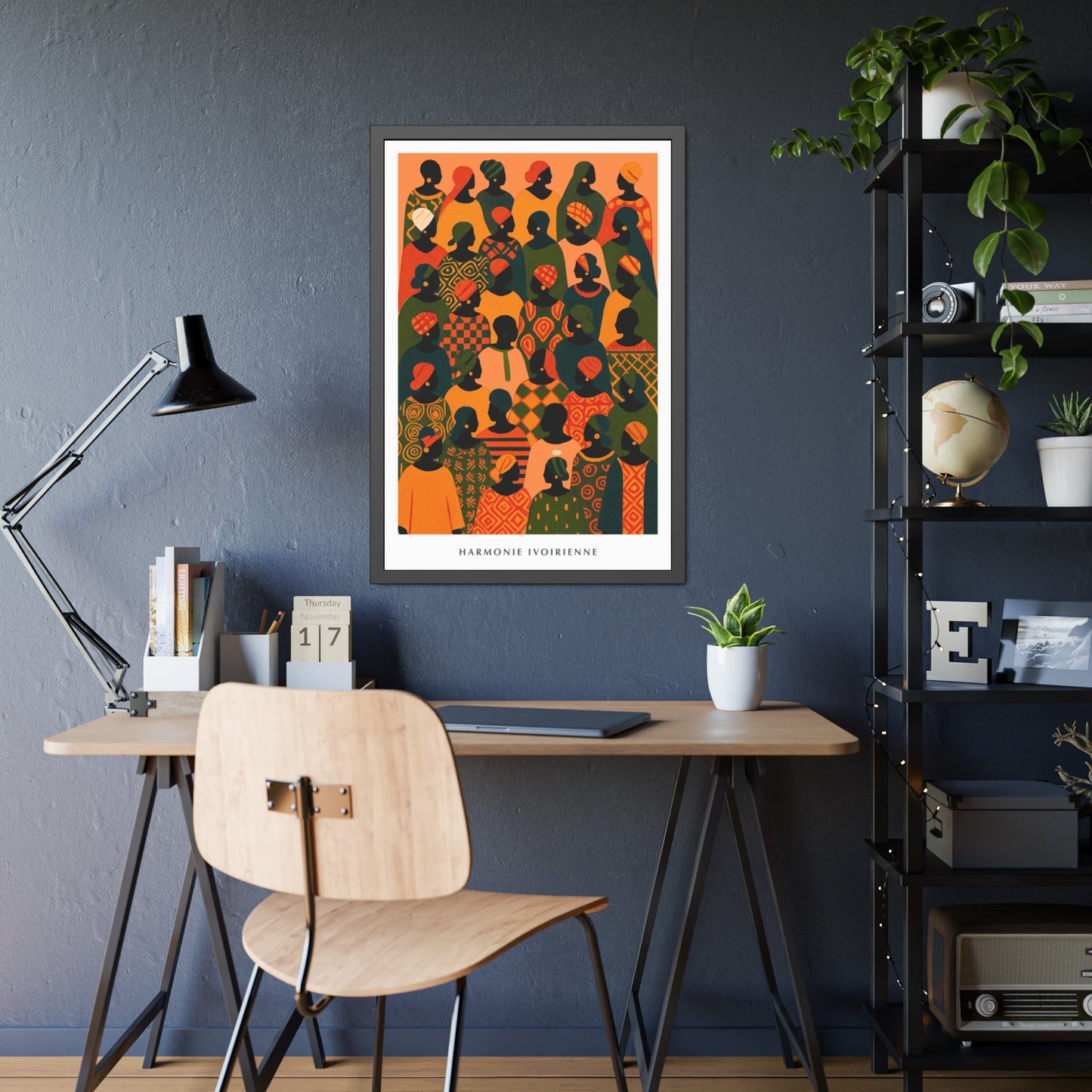 Harmonie Ivorienne - Framed Poster Print