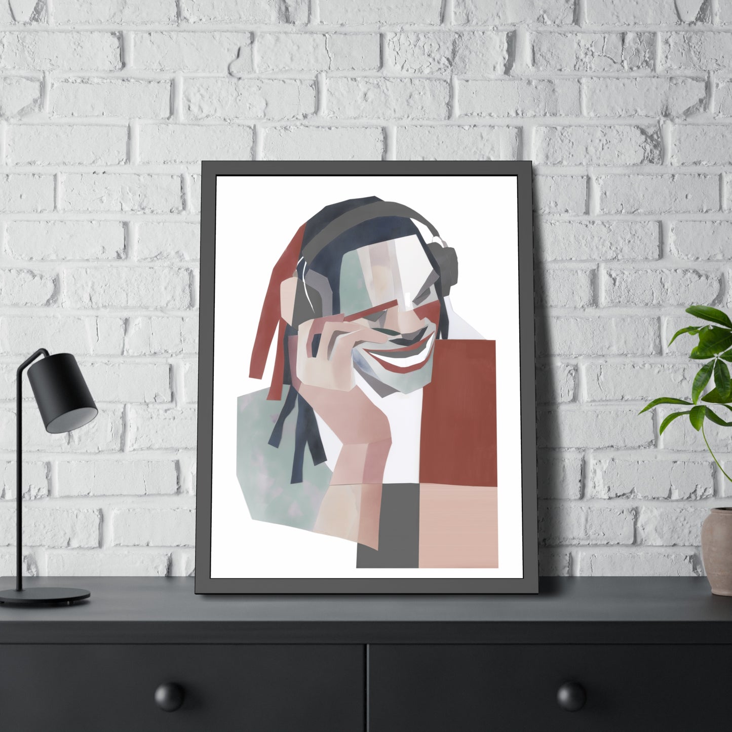 Happy Face Man - Poster Print Design