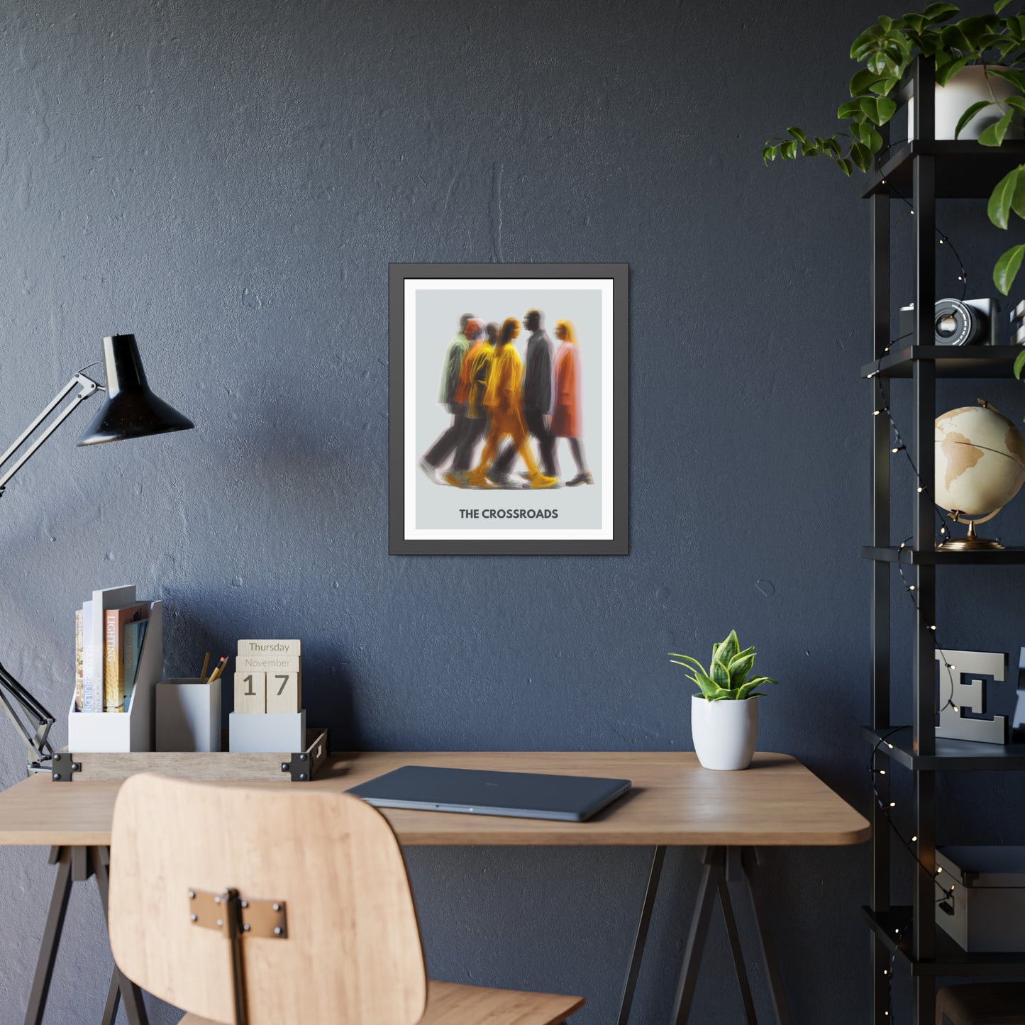 The Crossroads - Framed Poster Print