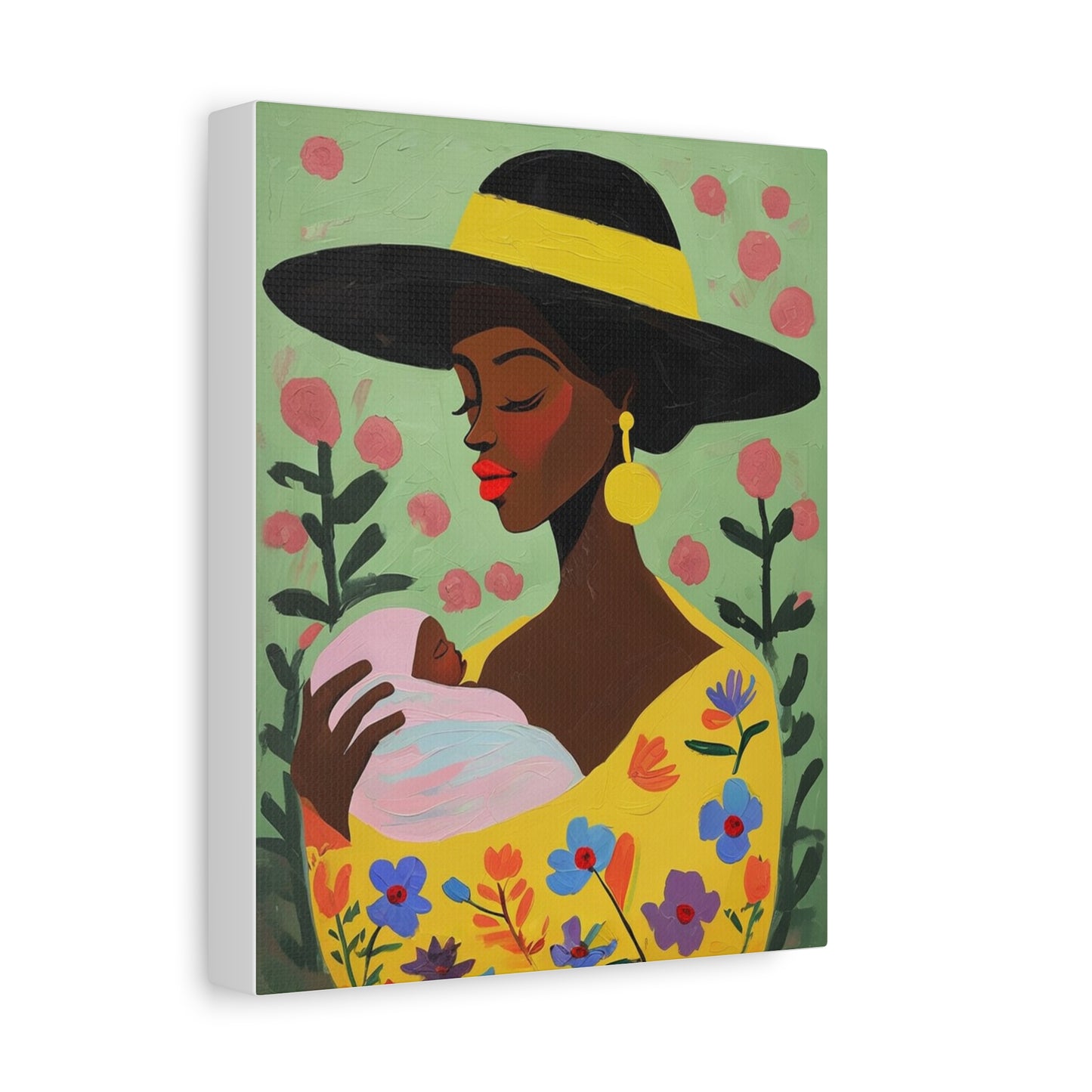 Grace in Bloom - Matte Finish, Stretched, 1 25"