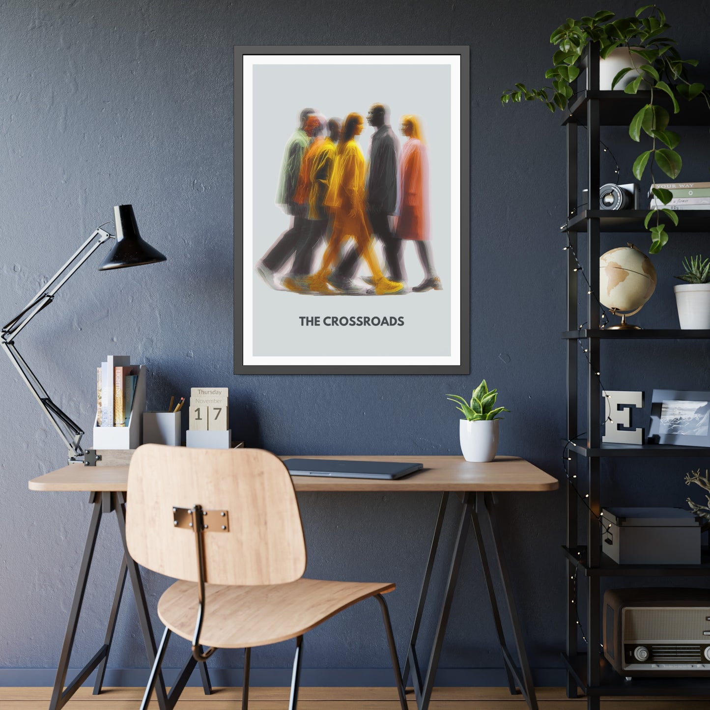 The Crossroads - Framed Poster Print