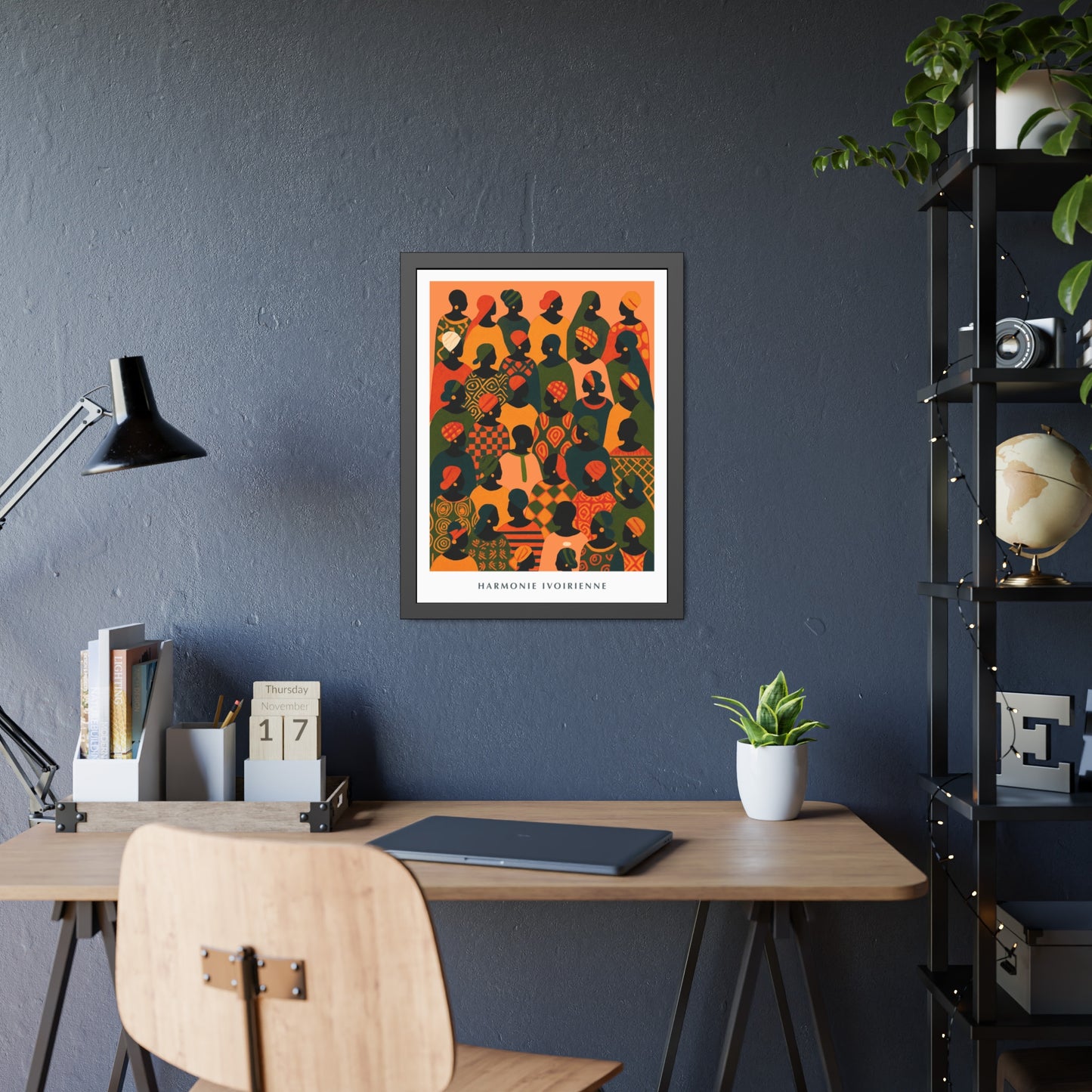 Harmonie Ivorienne - Framed Poster Print