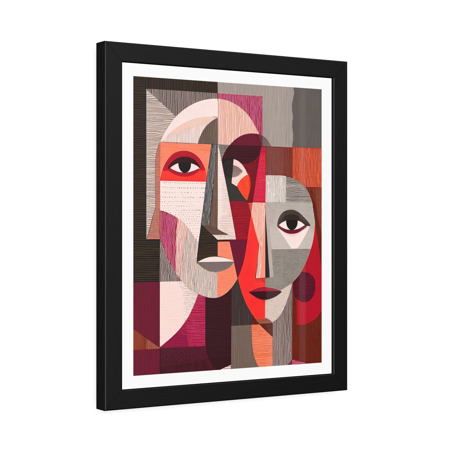 Eternity with you - No text - Framed Poster Print