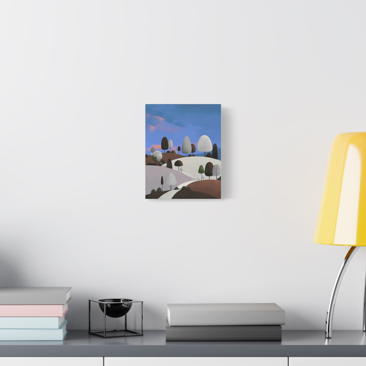 Evening Walk - Canvas Print, Matte Finish, Stretched, 1 25"