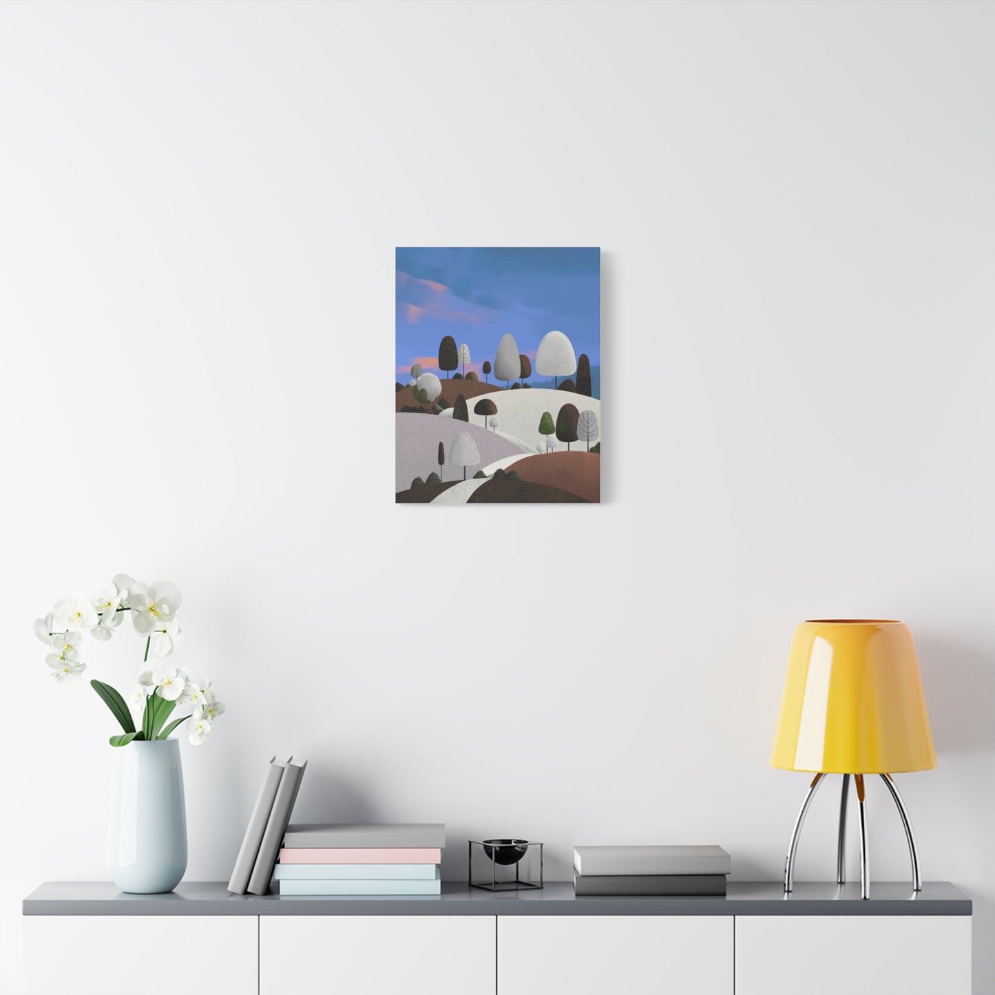 Evening Walk - Canvas Print, Matte Finish, Stretched, 1 25"