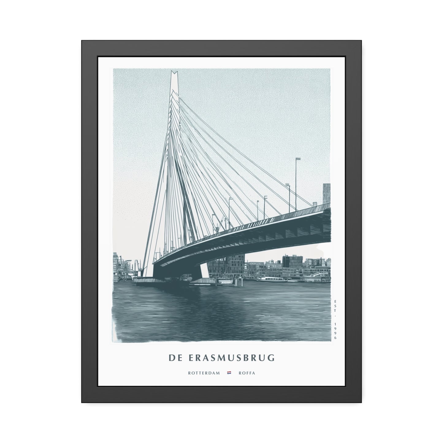 Rotterdam De Erasmusbrug