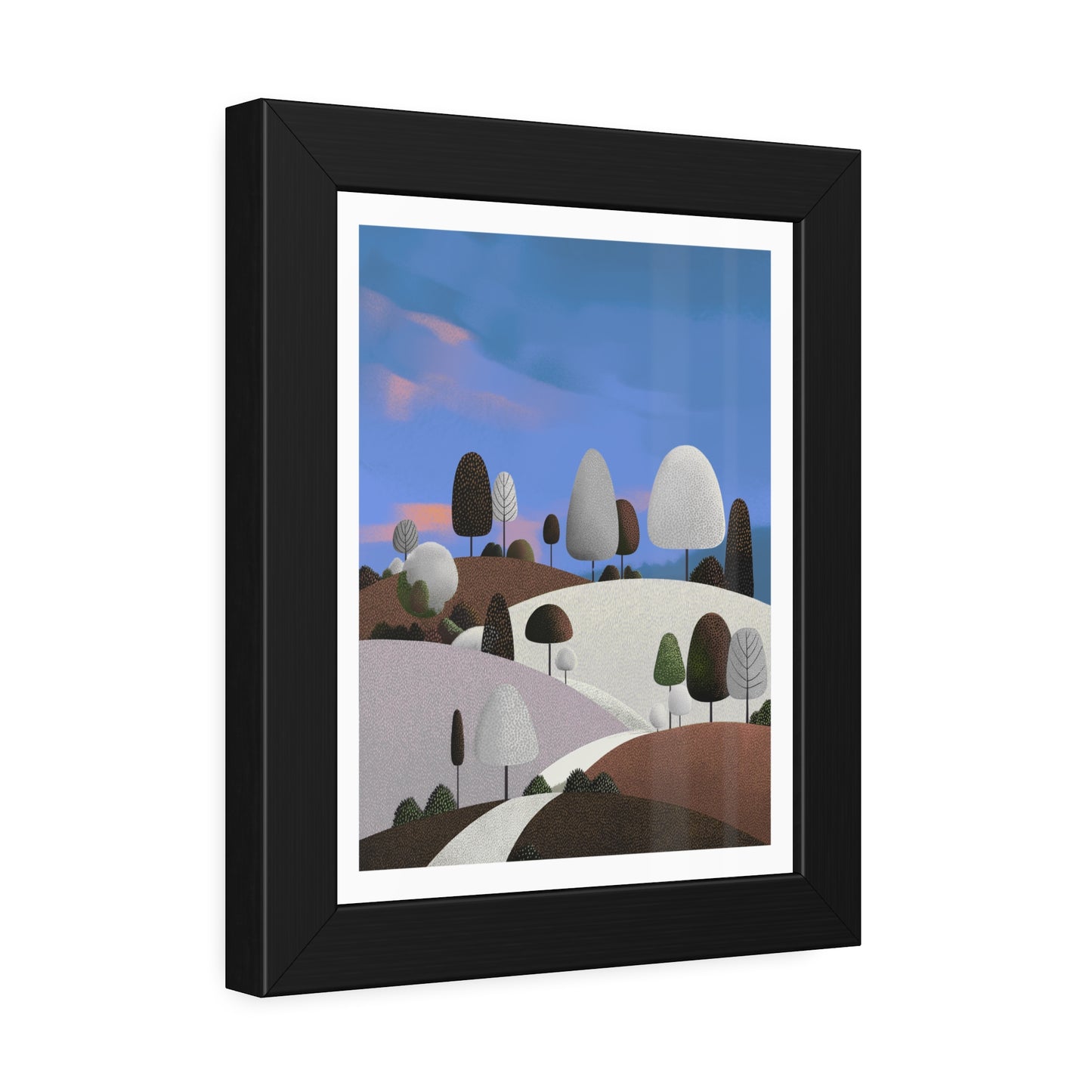 Evening Walk - Framed paper poster