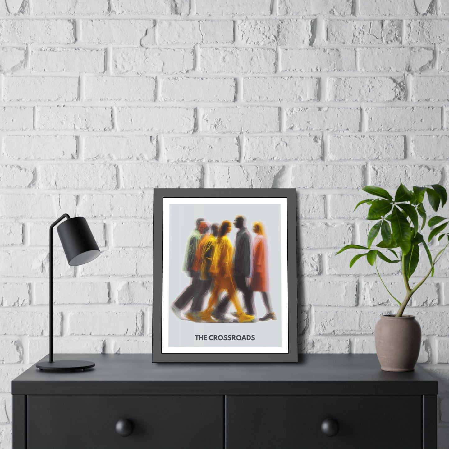 The Crossroads - Framed Poster Print