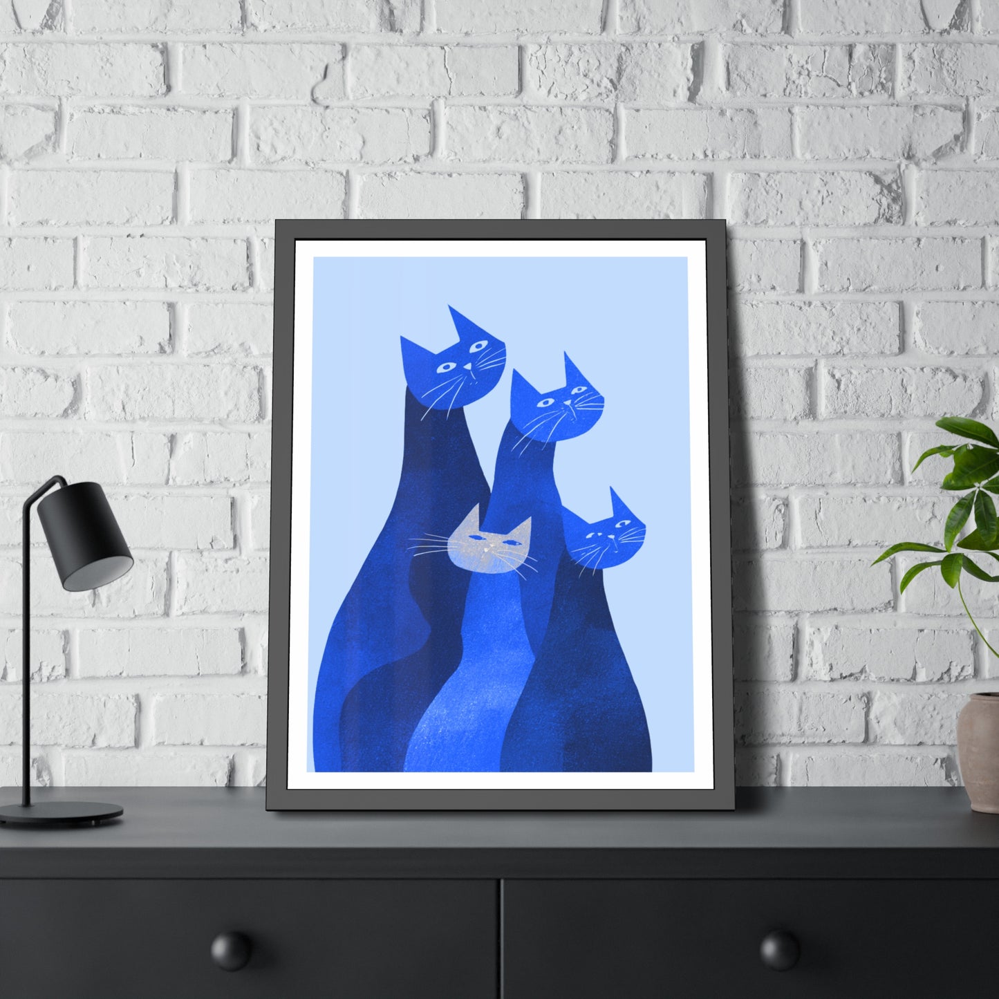 Kittenssss - Framed Poster Print