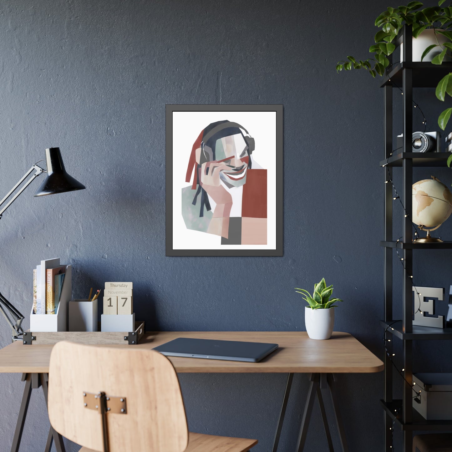 Happy Face Man - Poster Print Design