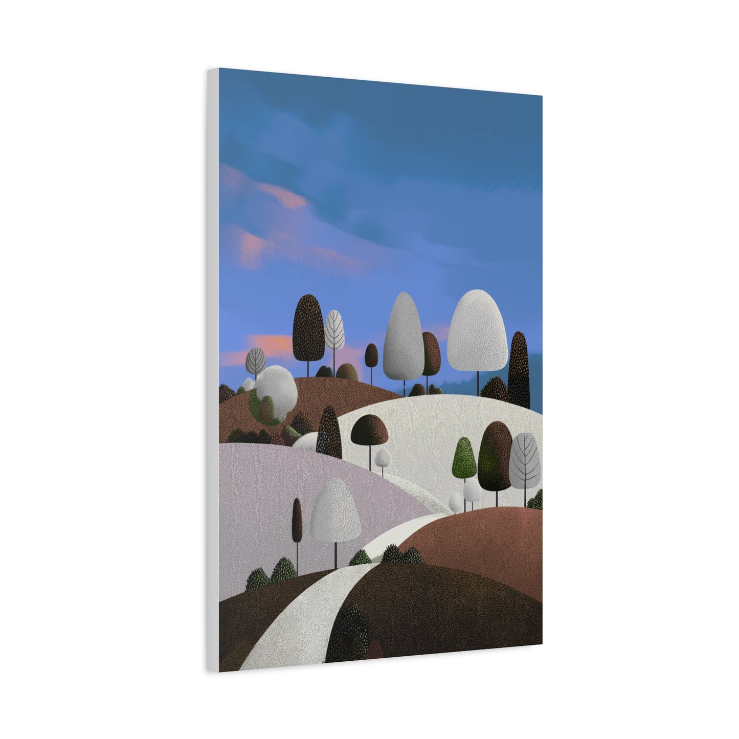 Evening Walk - Canvas Print, Matte Finish, Stretched, 1 25"