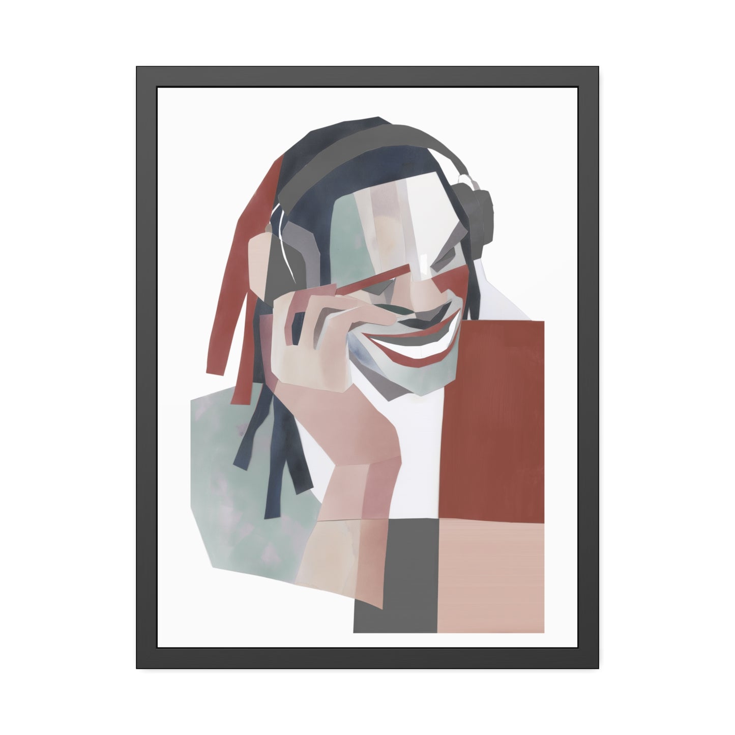 Happy Face Man - Poster Print Design