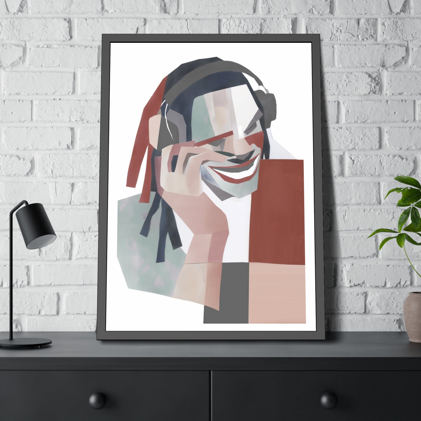 Happy Face Man - Poster Print Design