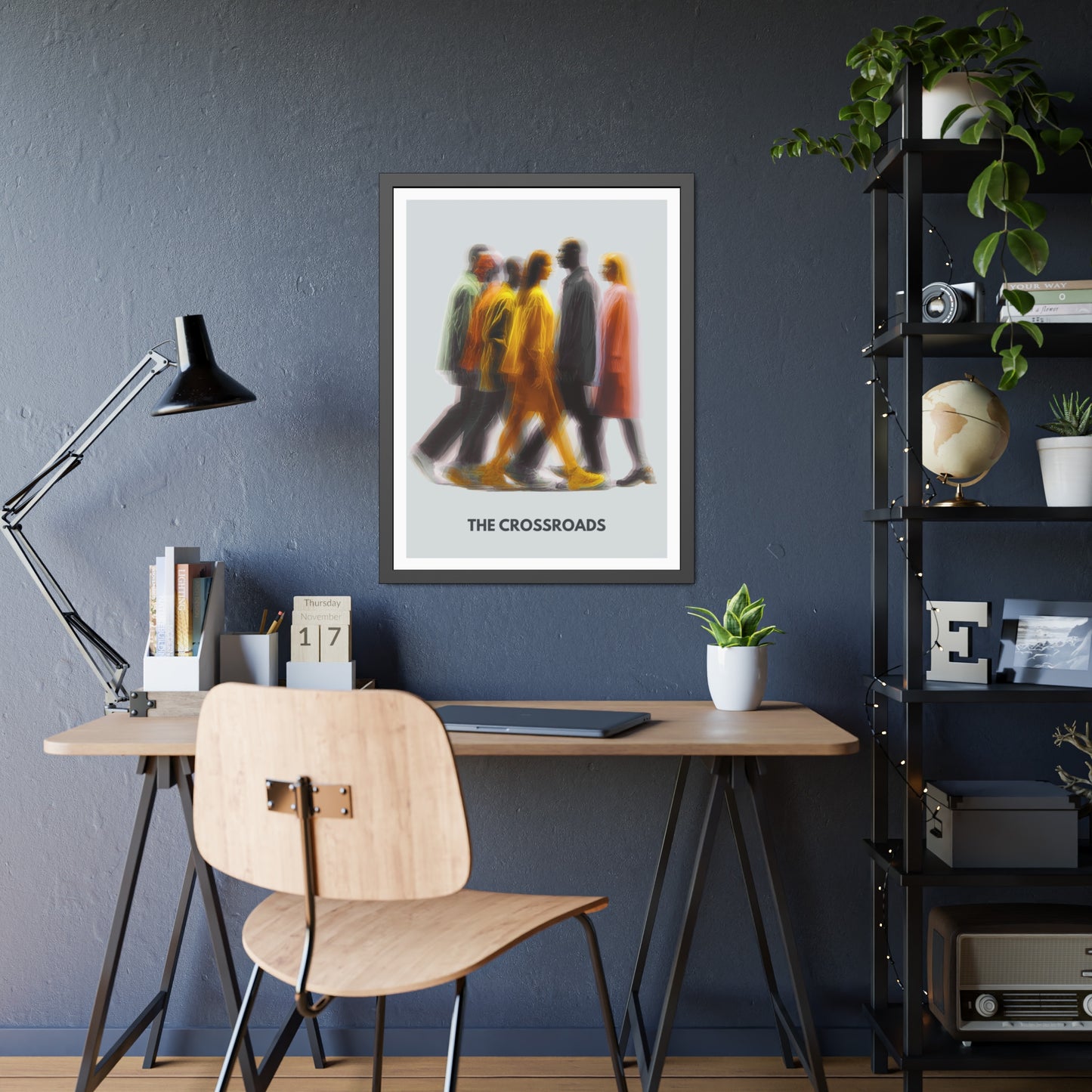 The Crossroads - Framed Poster Print