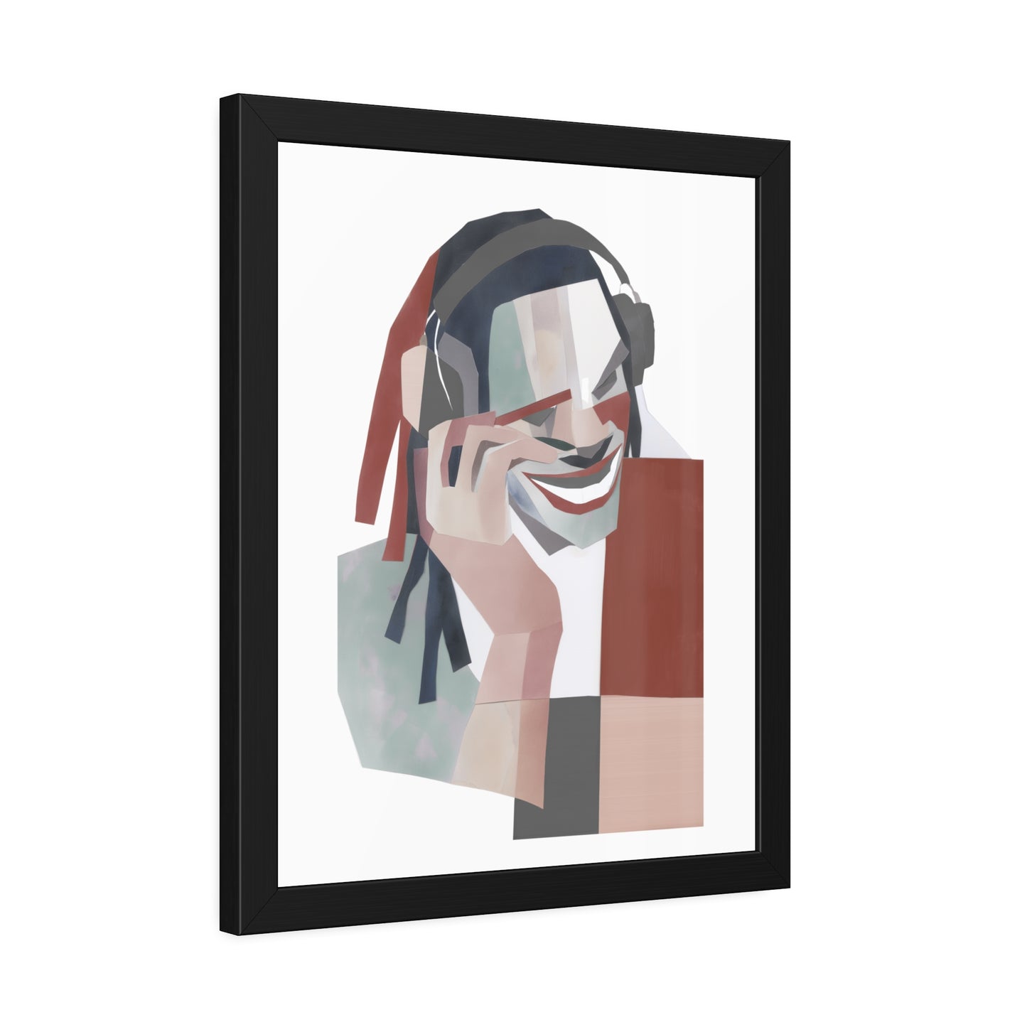 Happy Face Man - Poster Print Design