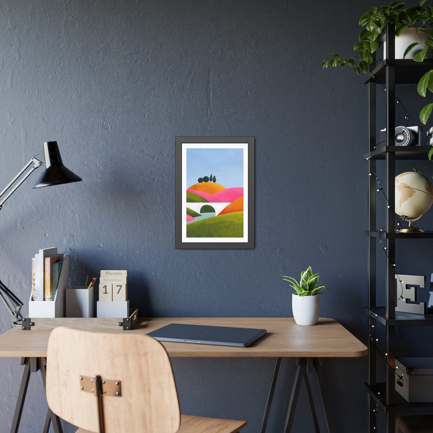 Sunset Ridge - Framed paper poster