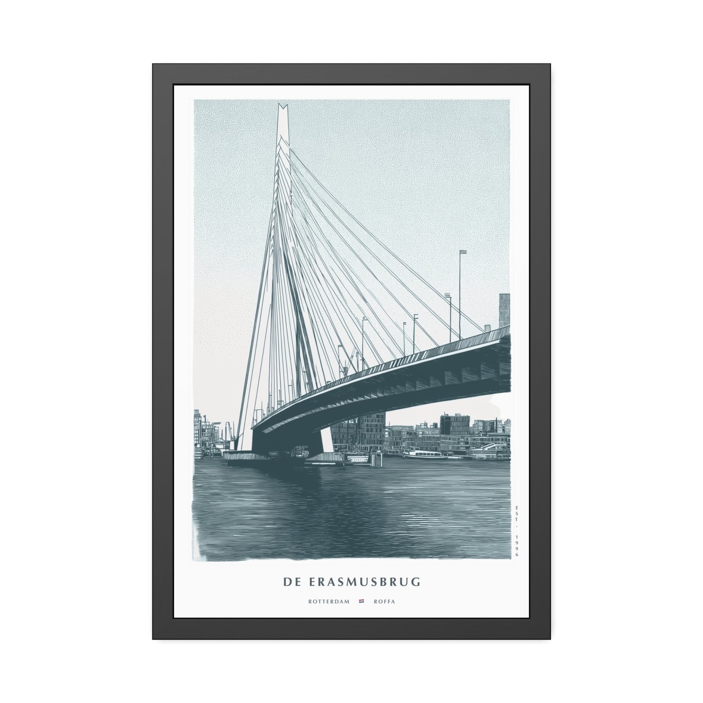 Rotterdam De Erasmusbrug