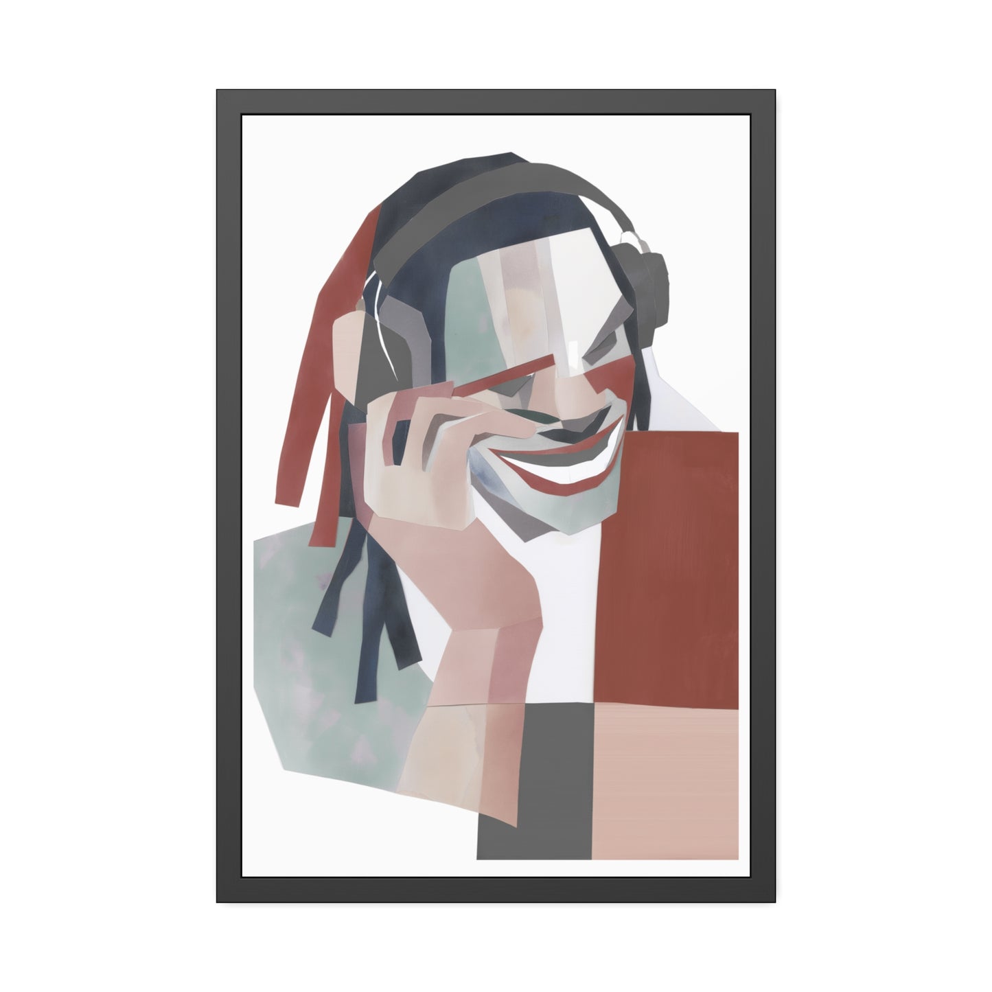 Happy Face Man - Poster Print Design
