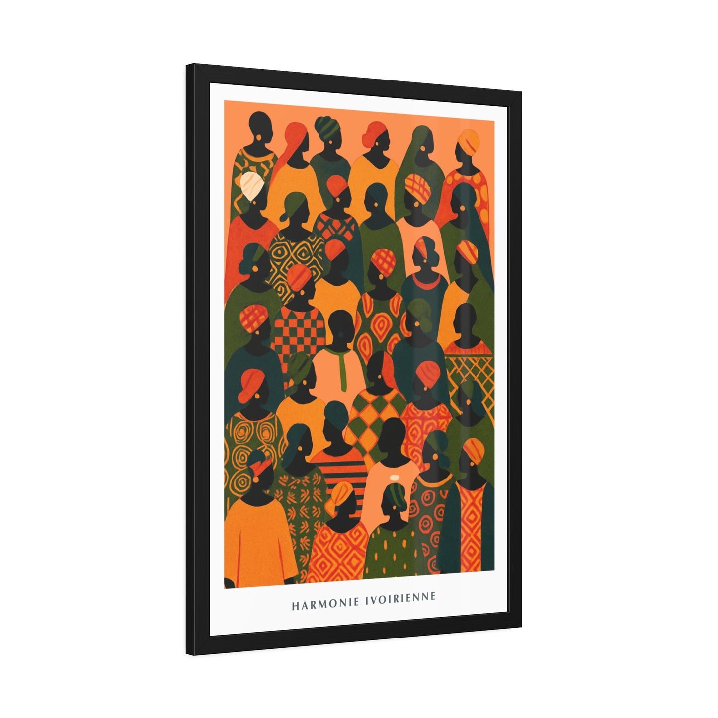 Harmonie Ivorienne - Framed Poster Print