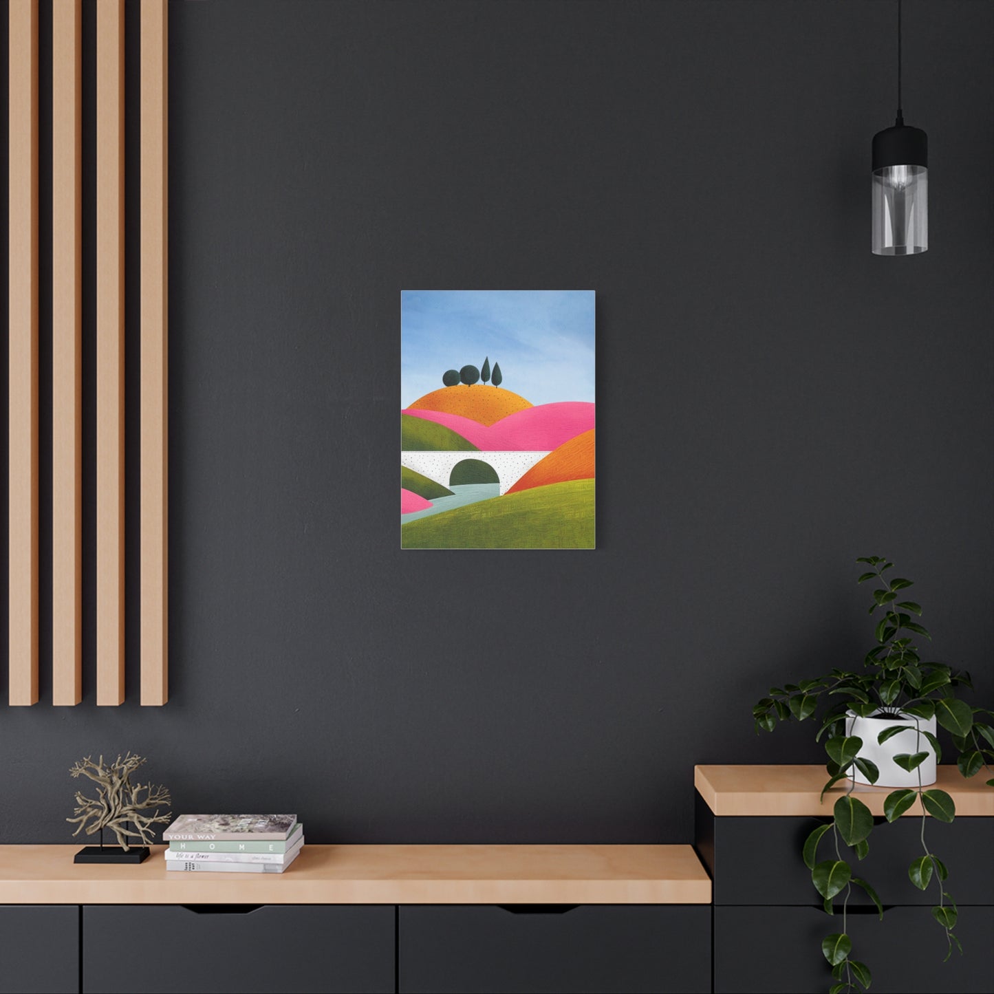 Sunset Ridge - Matte Finish, Stretched, 1 25"