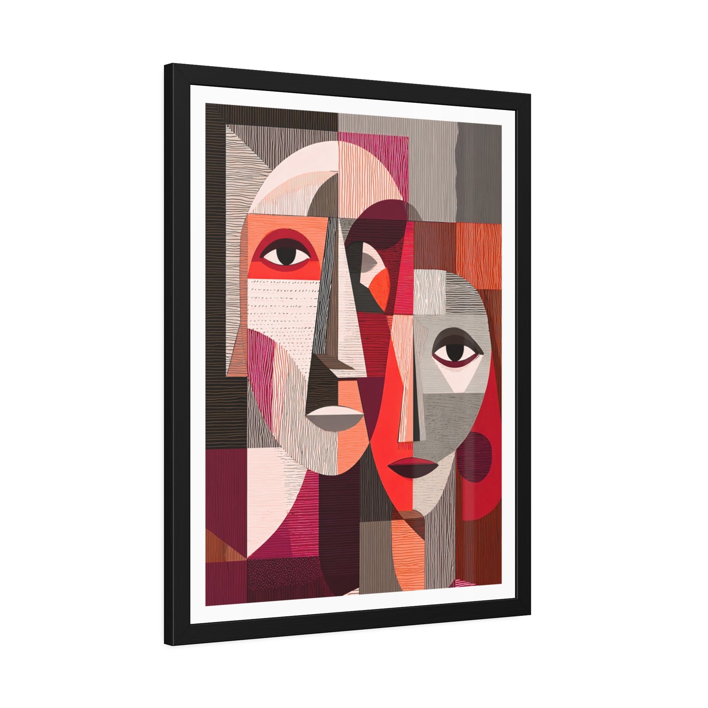 Eternity with you - No text - Framed Poster Print