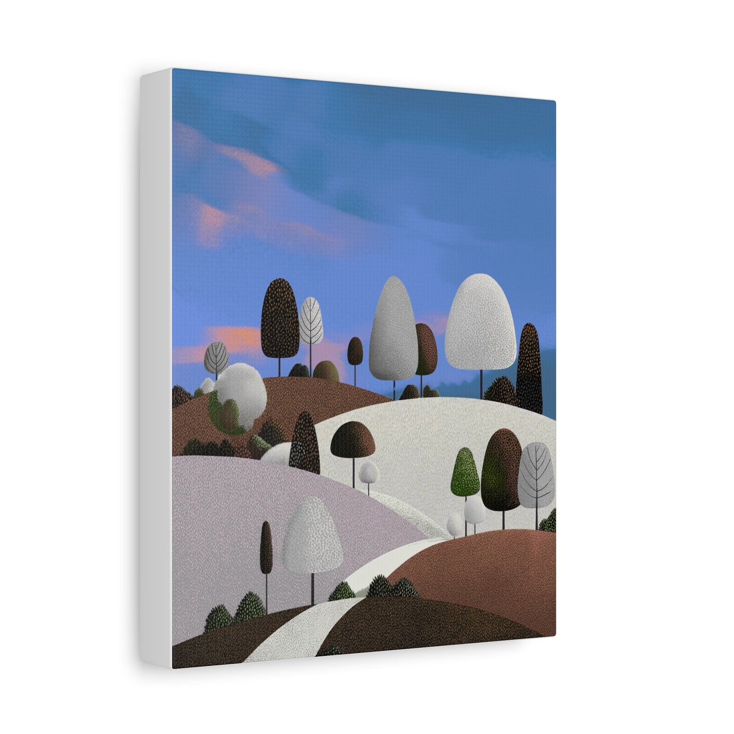 Evening Walk - Canvas Print, Matte Finish, Stretched, 1 25"