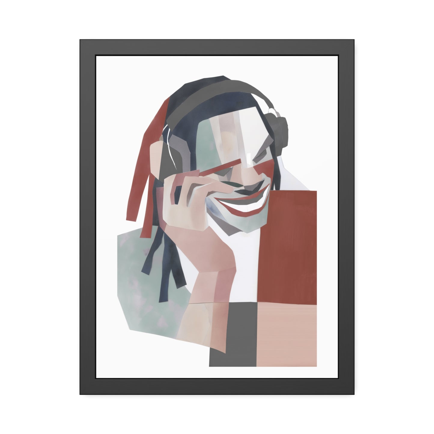 Happy Face Man - Poster Print Design