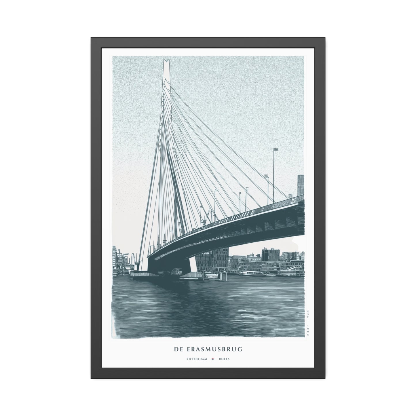 Rotterdam De Erasmusbrug