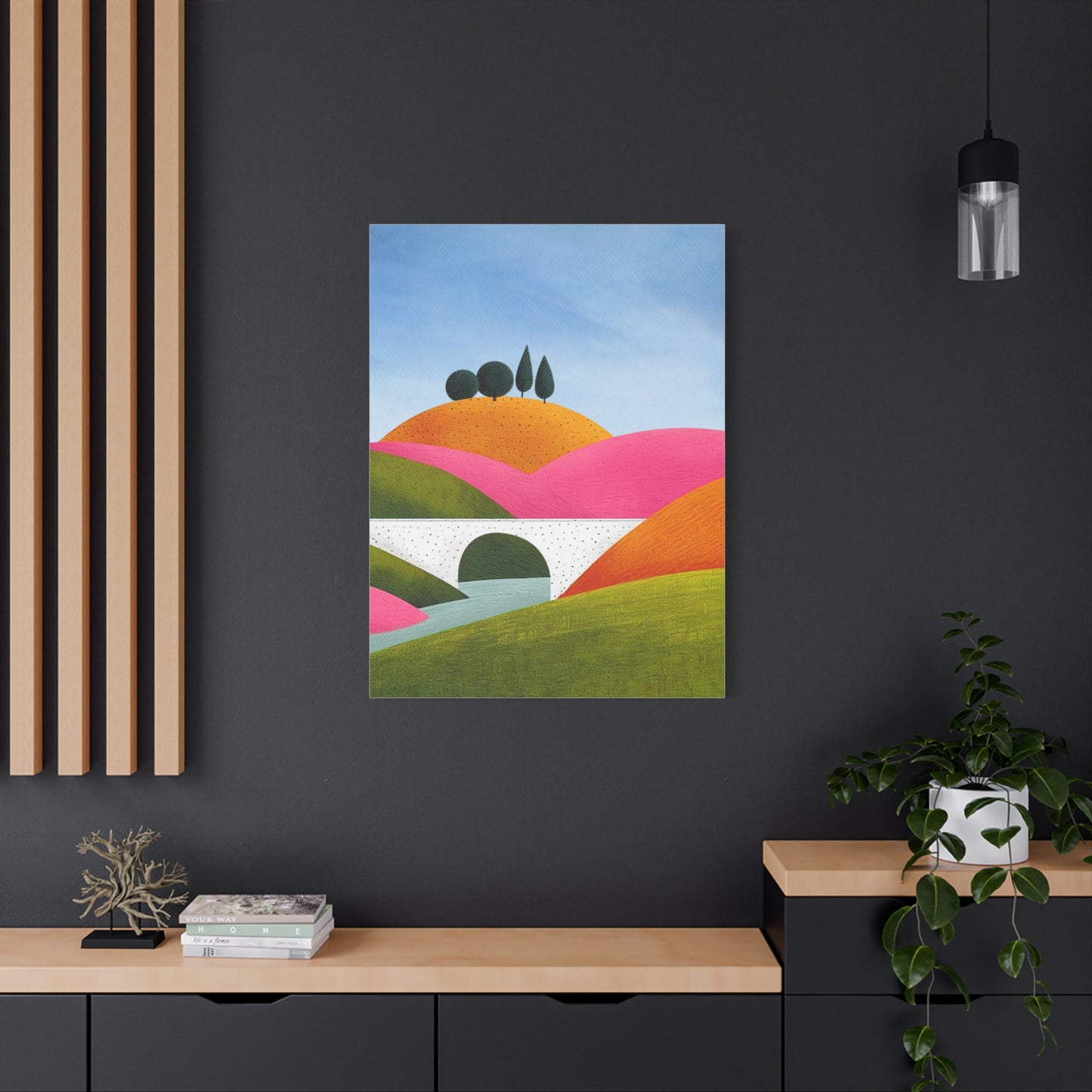 Sunset Ridge - Matte Finish, Stretched, 1 25"