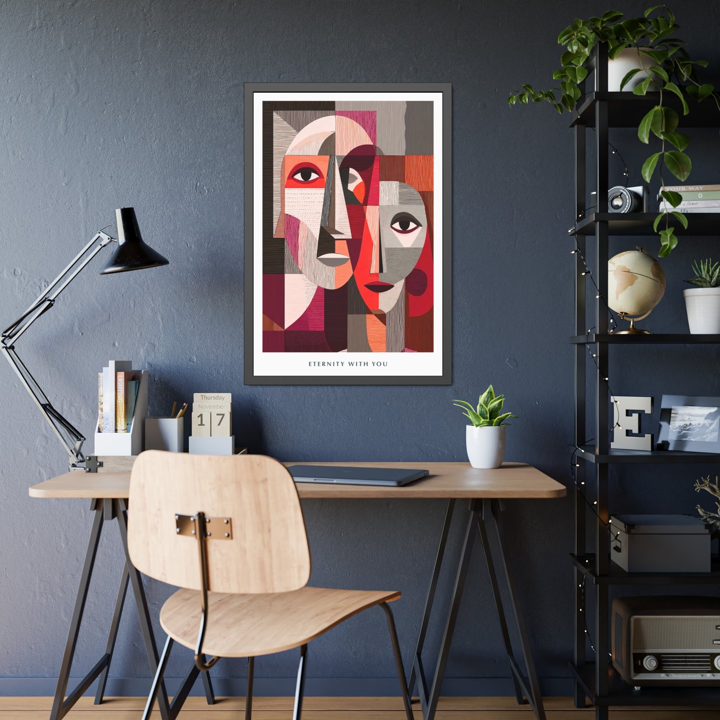 Eternity with you - Framed Poster Print