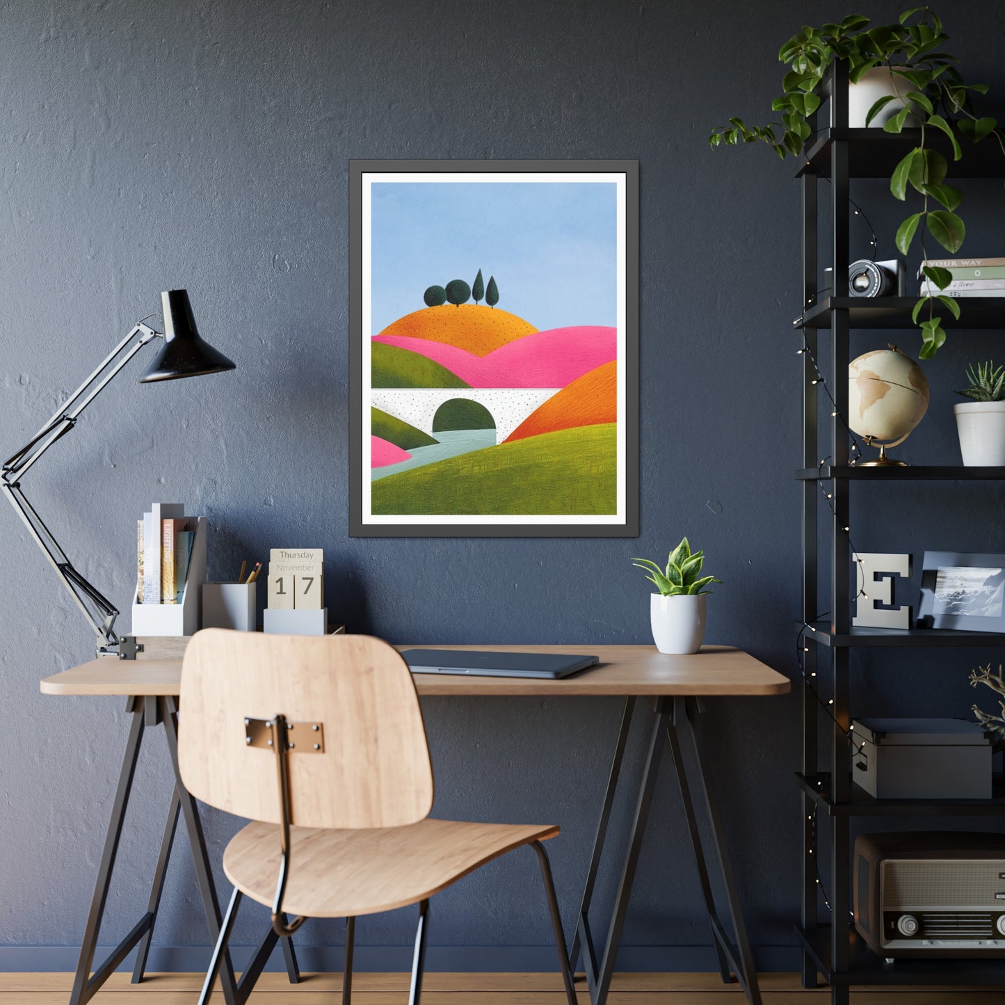 Sunset Ridge - Framed paper poster