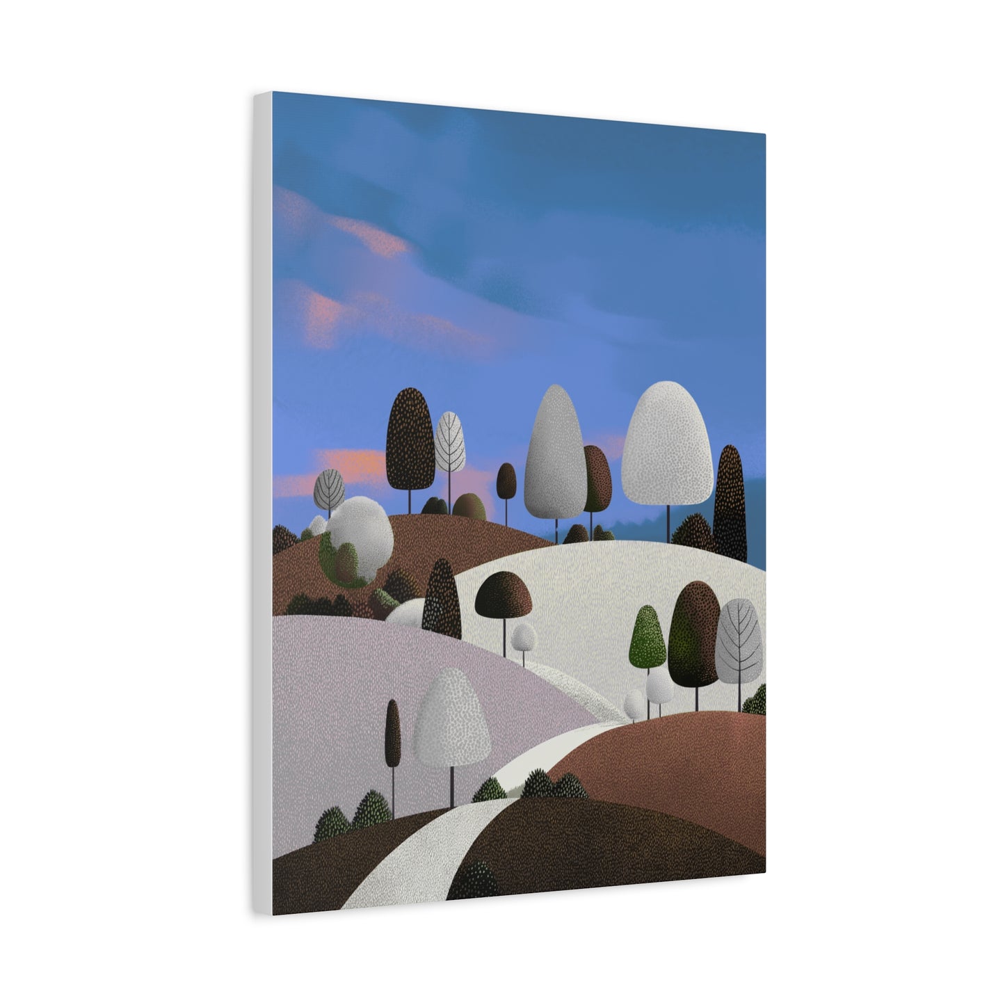 Evening Walk - Canvas Print, Matte Finish, Stretched, 1 25"