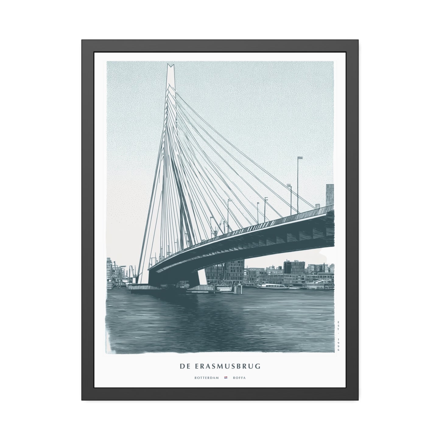 Rotterdam De Erasmusbrug