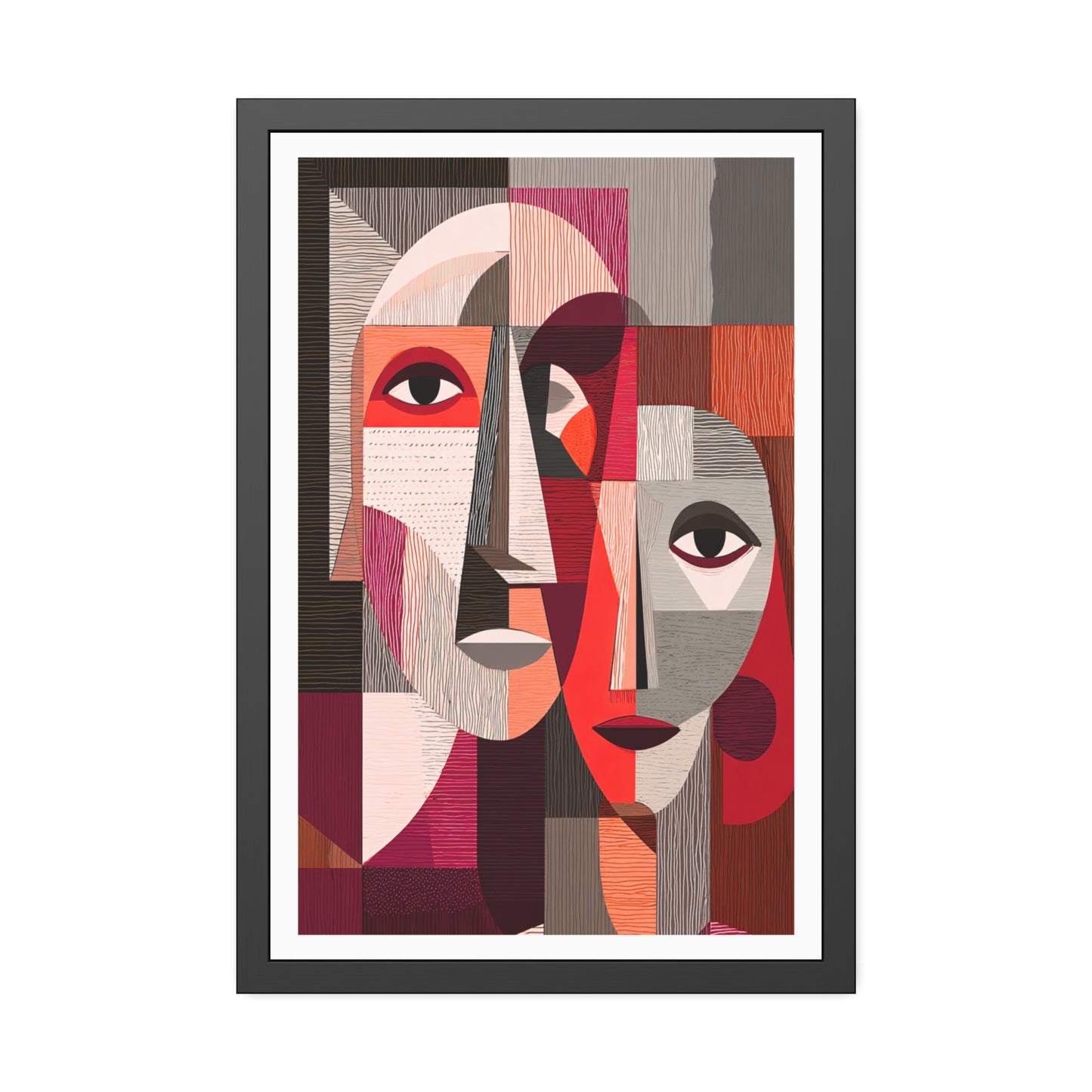 Eternity with you - No text - Framed Poster Print