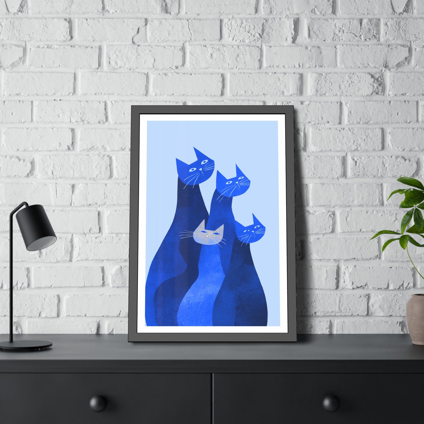 Kittenssss - Framed Poster Print