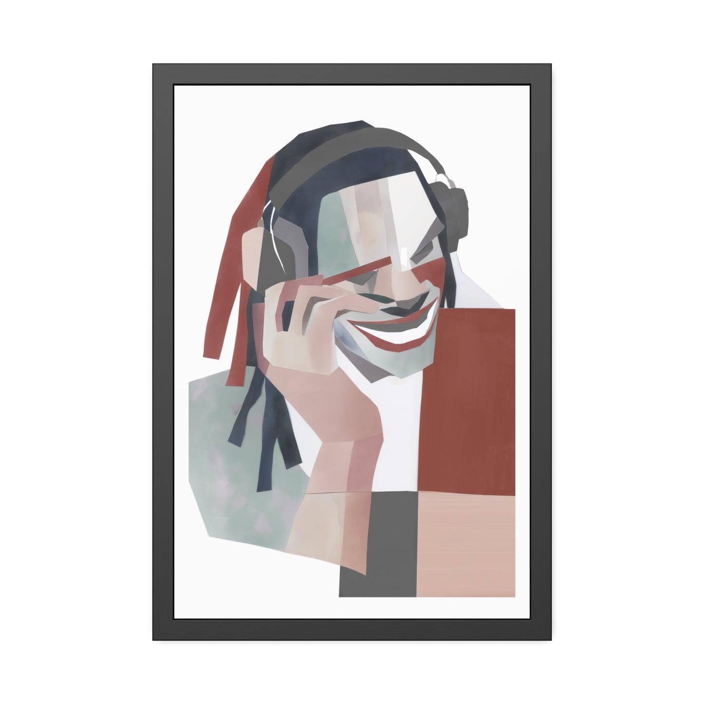 Happy Face Man - Poster Print Design