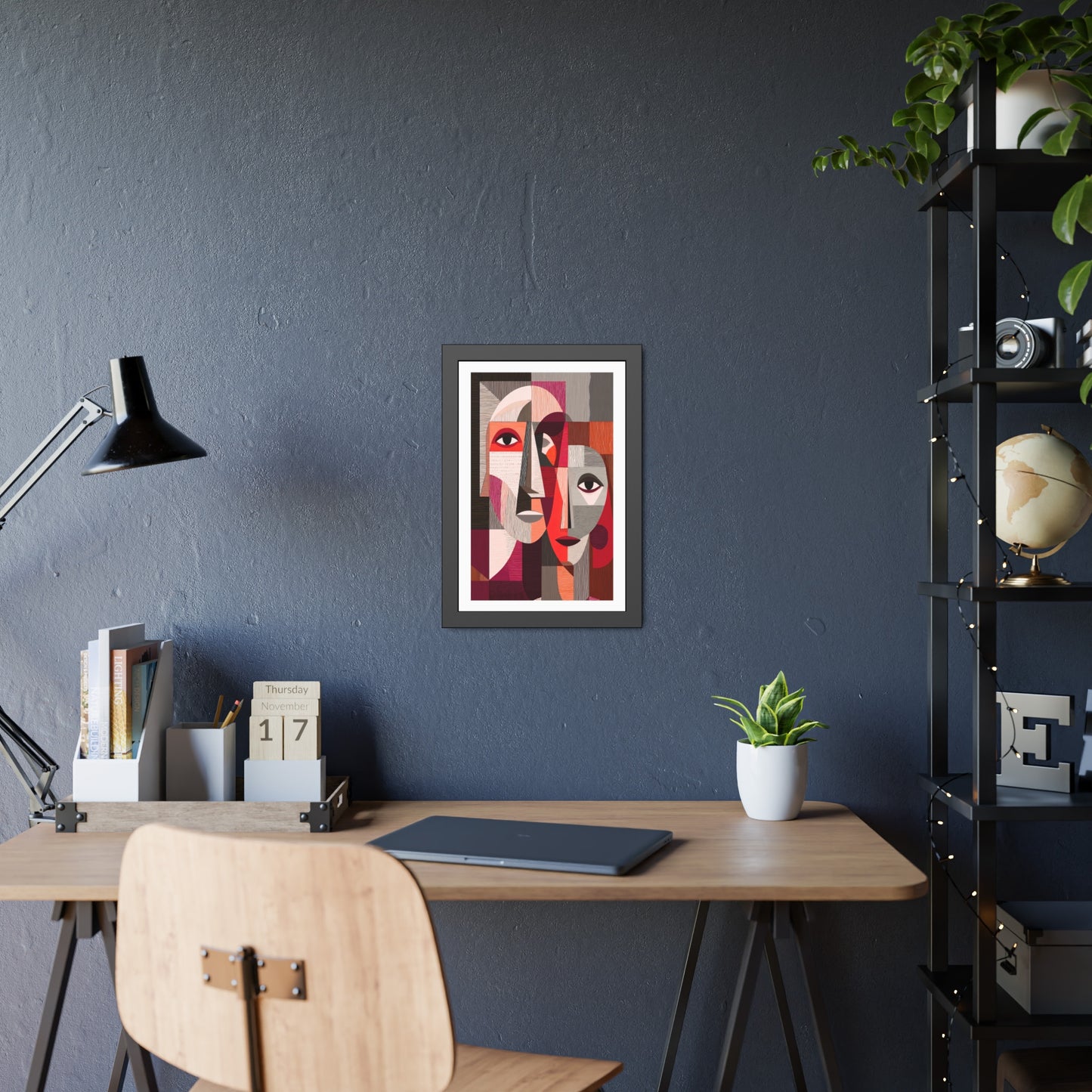 Eternity with you - No text - Framed Poster Print