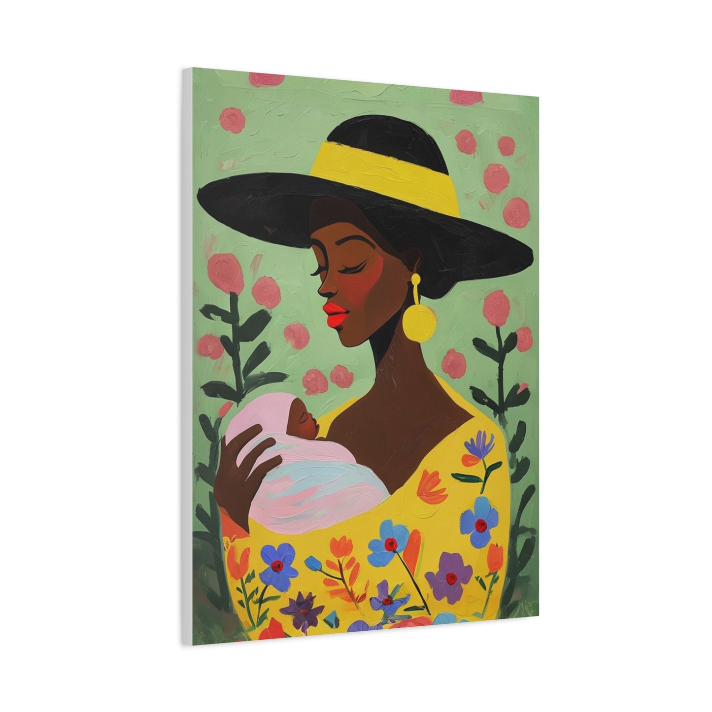 Grace in Bloom - Matte Finish, Stretched, 1 25"